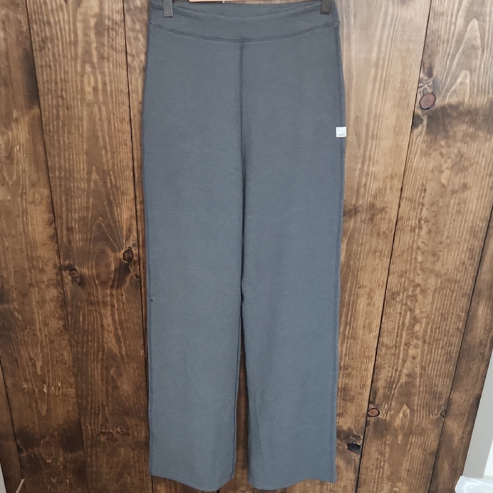 Vuori Charcoal Waffle Knit Pants